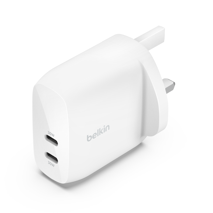 Belkin Chargeur 37W USB/USB C Blanc