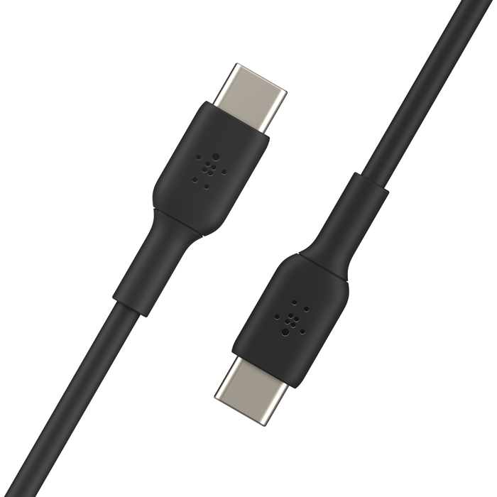 USB-C to USB-C Cable 60W (2m / 6.6ft, Black), Black, hi-res