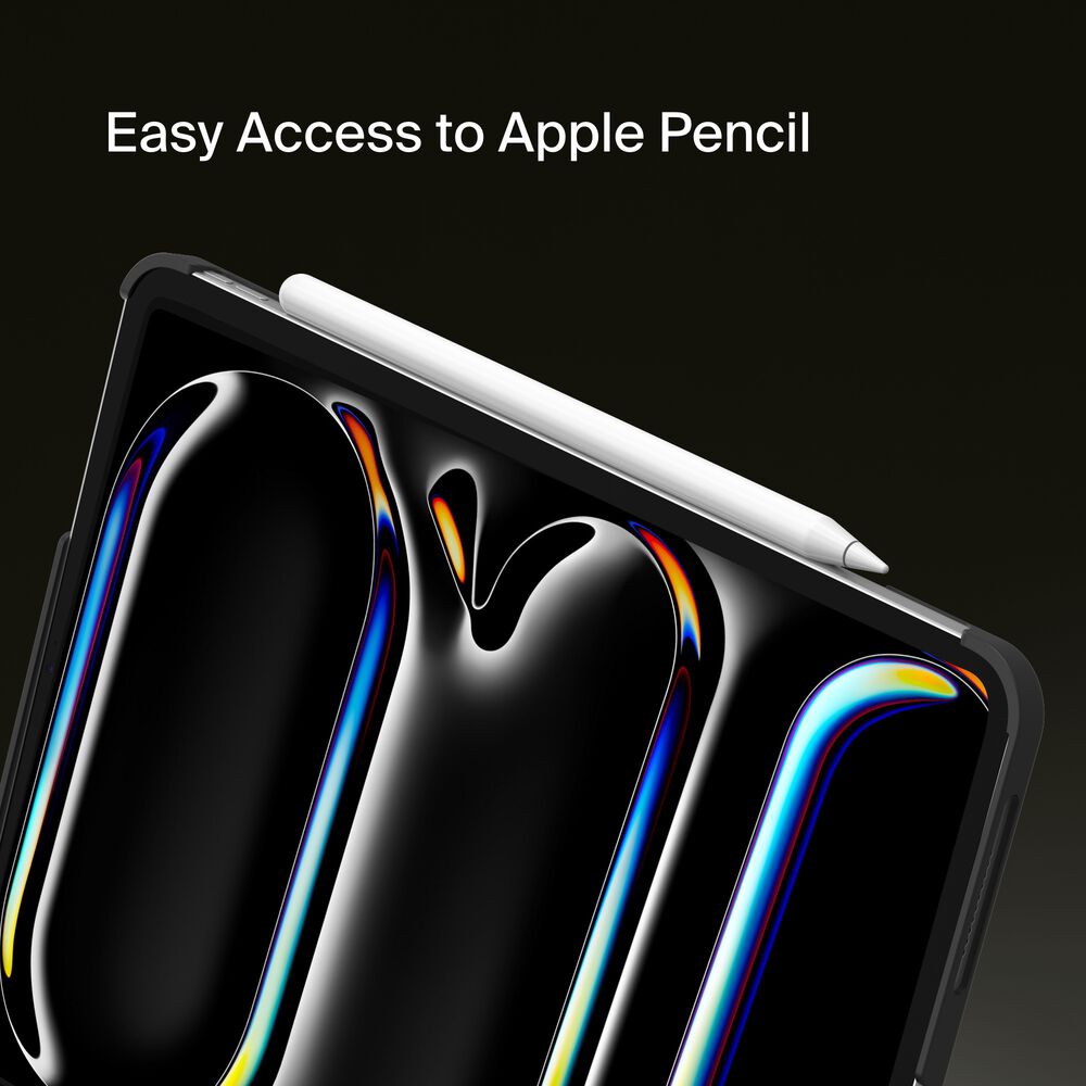 Pro Keyboard Case with Magnetic Stand for iPad Pro 13" (M4), Black, hi-res