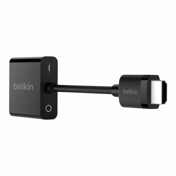HDMI to VGA + 3.5mm Audio Adapter, M/F, 1080p, , hi-res
