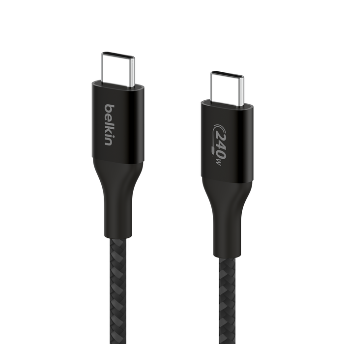 Braided USB-C to USB-C Power Supply Cable 240W