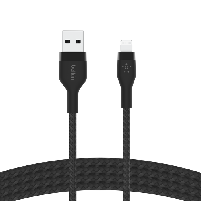 Belkin BOOST↑Charge Pro Flex USB-A Cable with Lightning Connector (3m)