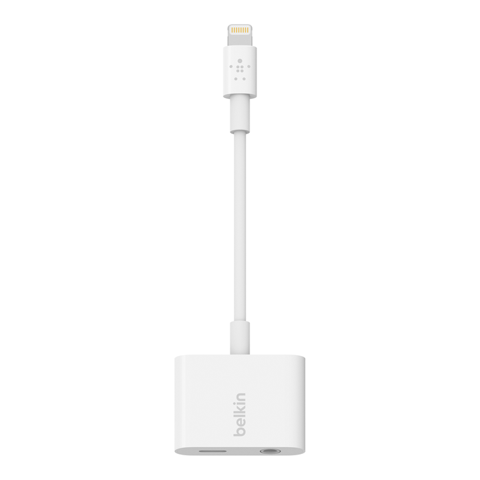 Belkin - Adaptateur Lightning audio + recharge - Câble Lightning