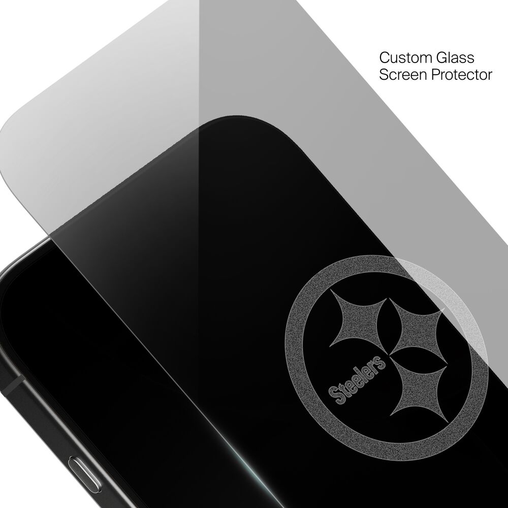Pittsburgh Steelers Custom Glass Screen Protector, , hi-res