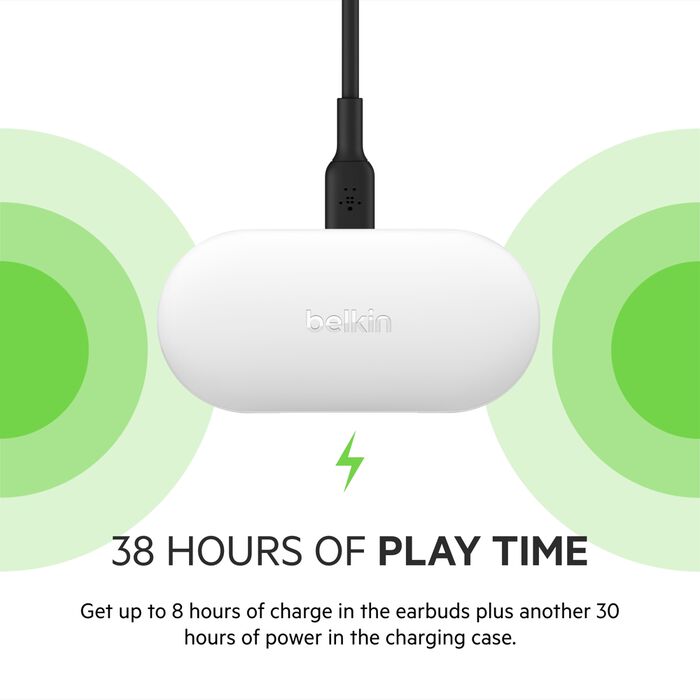 True Wireless Earbuds, White, hi-res