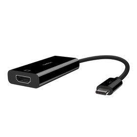 Belkin USB-C to HDMI + Charge Adapter - adapter - HDMI / USB - AVC002BTBK -  USB Adapters 