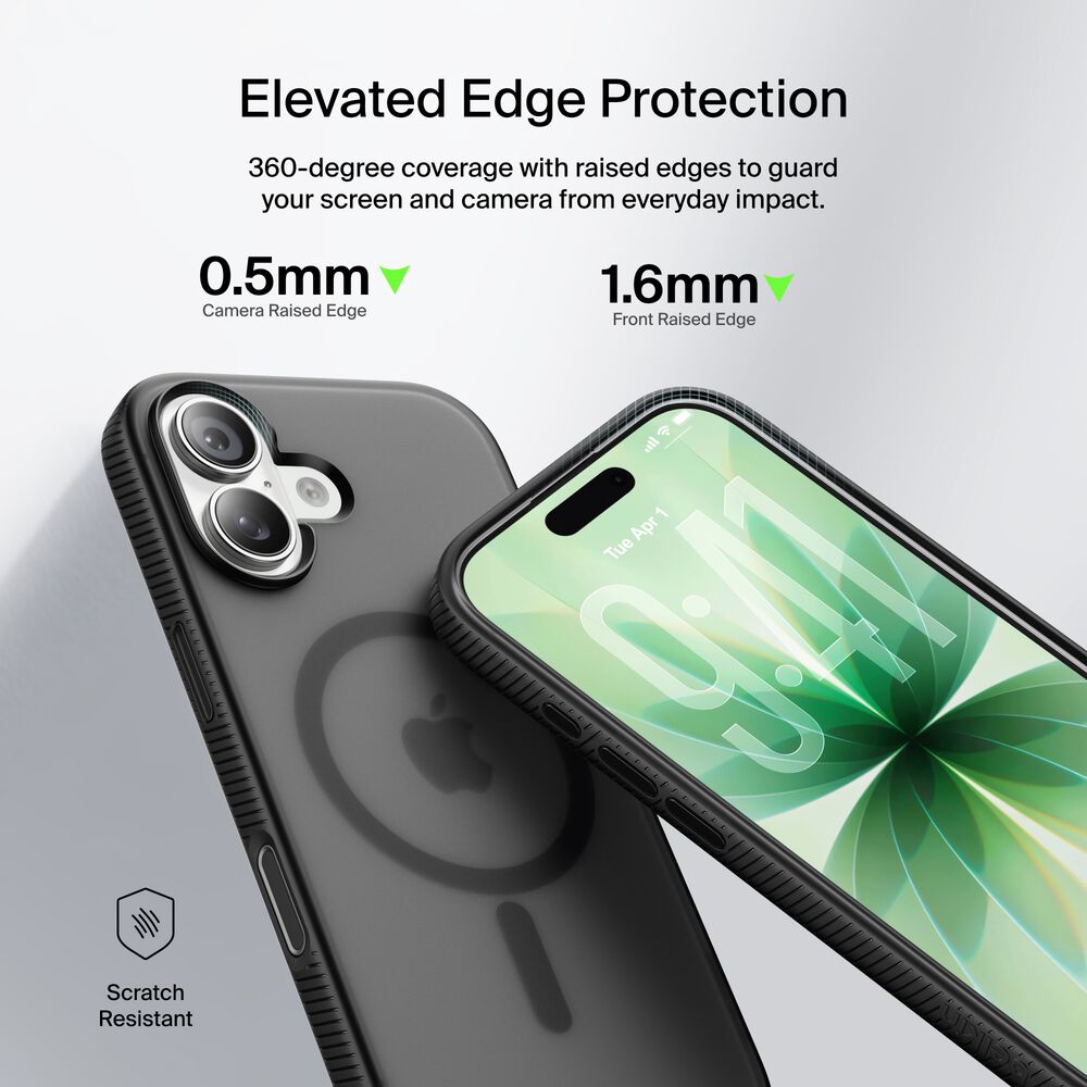 Grip Series Case for iPhone 17, Black, hi-res