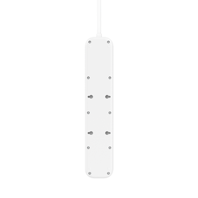 Multiprise parafoudre avec ports USB-C et USB-A (4 prises,1 port USB-C et 1 port USB-A), , hi-res