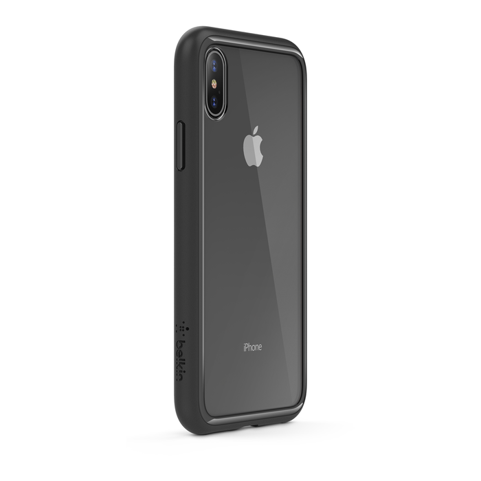 SheerForce™ Elite Protective Case for iPhone X, Black, hi-res