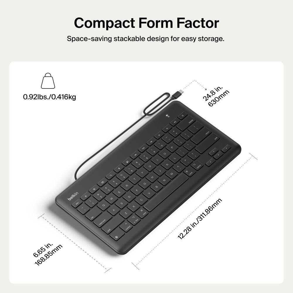 USB-C Keyboard for iPad, , hi-res
