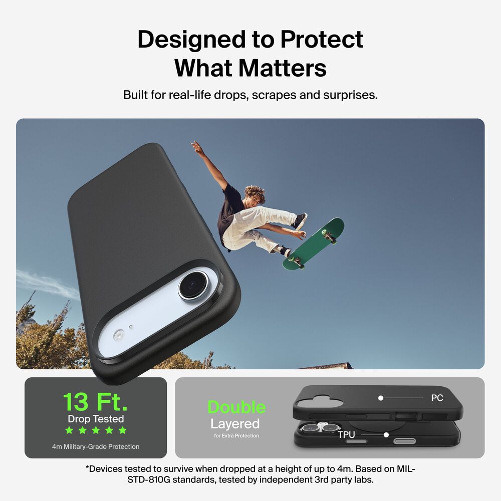 Protect Series Case for iPhone Air, Black, hi-res