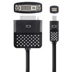 Mini DisplayPort™ to DVI Adapter, Black, hi-res