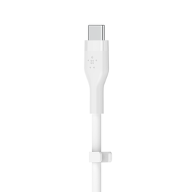 USB-C Cable with Lightning Connector, White, hi-res