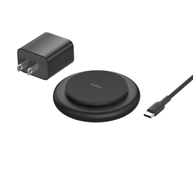 Magnetic Wireless Charging Pad with Qi2 15W, Black, hi-res