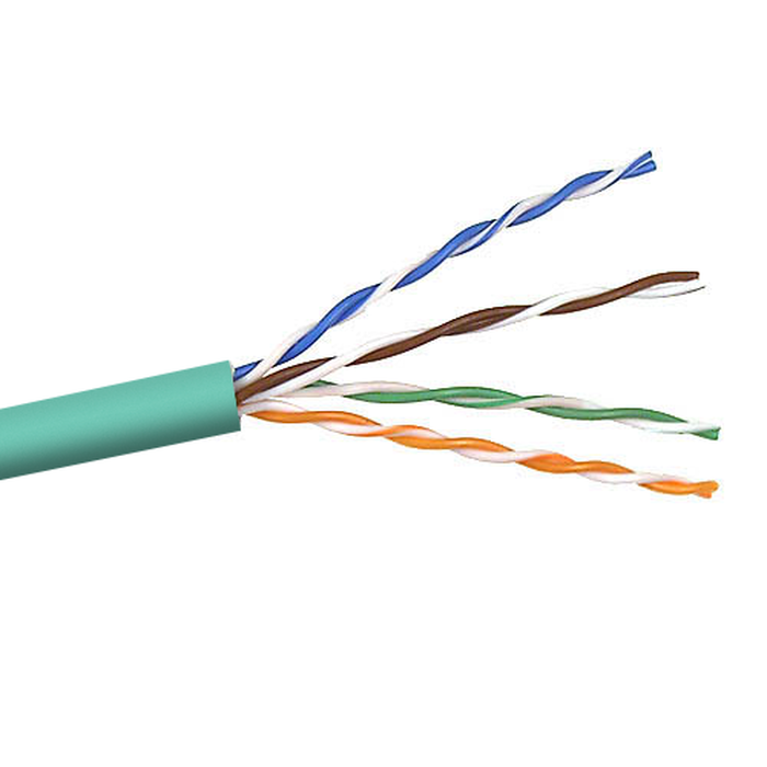 FastCAT 5e Solid Bulk Cable, Green, hi-res