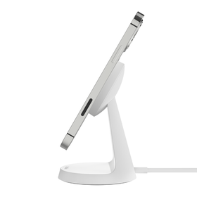 BOOST↑CHARGE™ 磁気ワイヤレス充電スタンド（7.5W), 白, hi-res