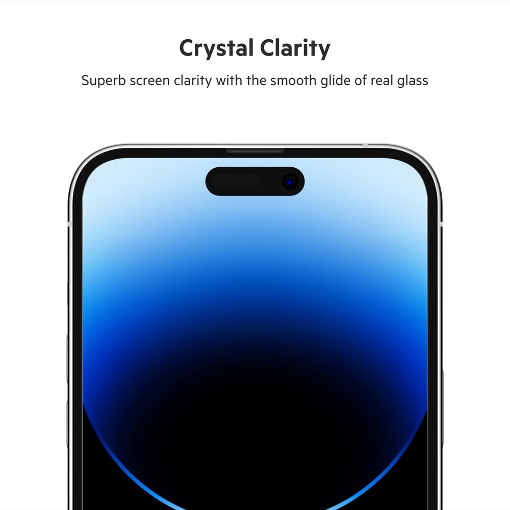 UltraGlass Treated Screen Protector for iPhone 14 Pro Max, , hi-res