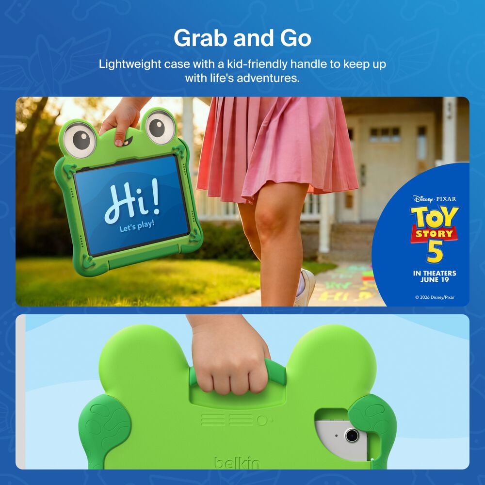 Disney Toy Story 5 Lilypad Case for iPad 10th and 11th Gen, Green, hi-res