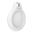 Secure Holder with Key Ring for AirTag, White, hi-res