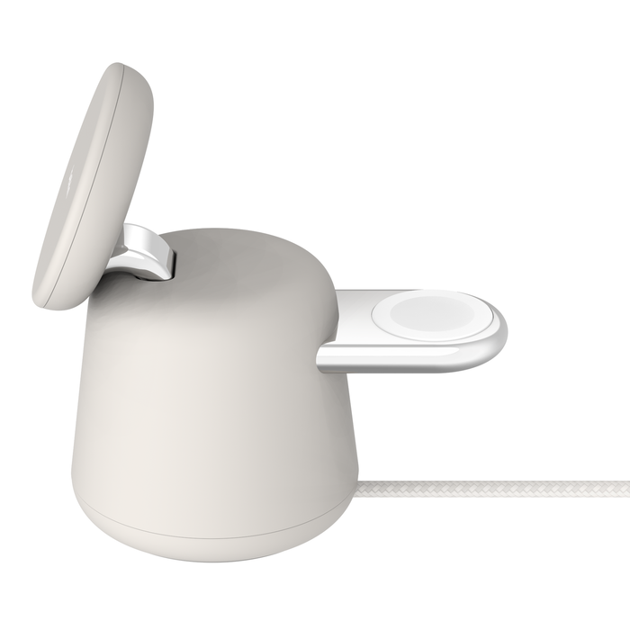 Station de charge 2-en-1 pour MagSafe  Station de charge peu encombrante  pour plusieurs appareils