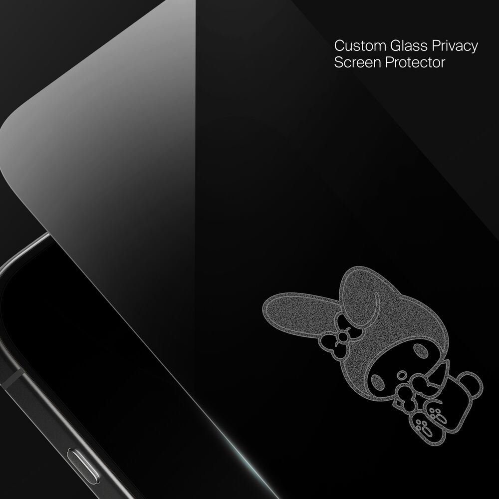 My Melody Bashful Custom Glass Screen Protector, , hi-res