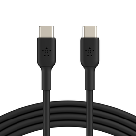 USB-C to USB-C Cable (2m / 6.6ft, Black)