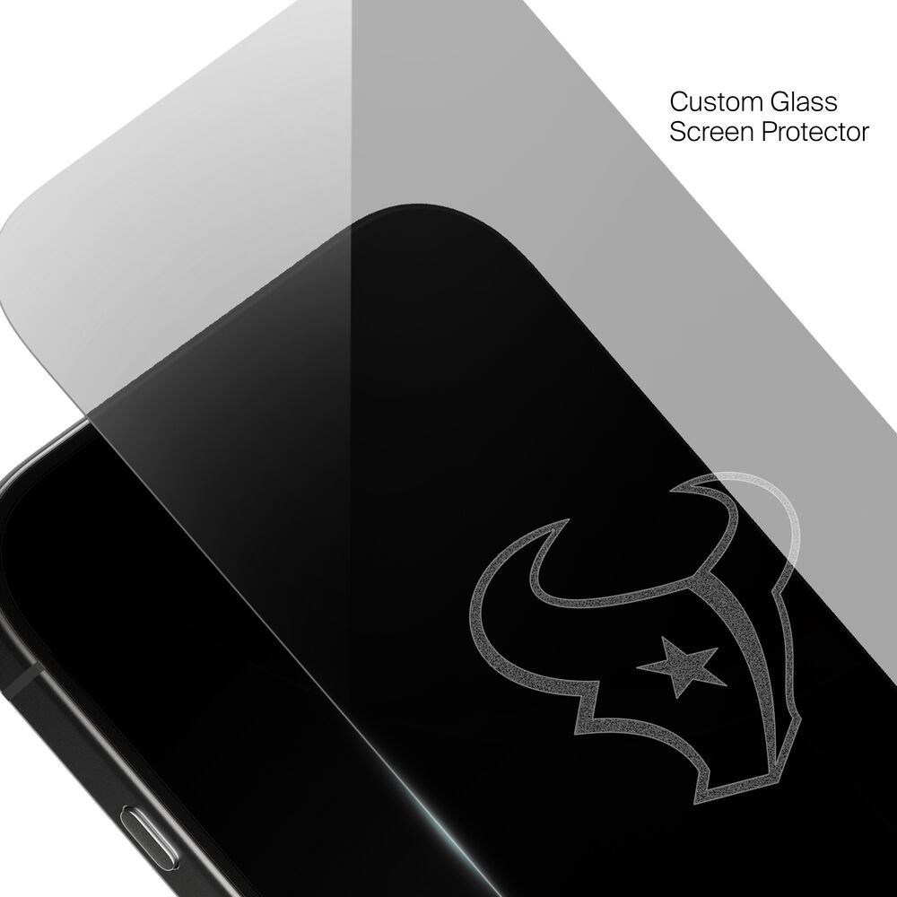 Houston Texans Custom Glass Screen Protector, , hi-res