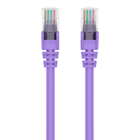 Cat6 Snagless Patch Cable, Purple, hi-res