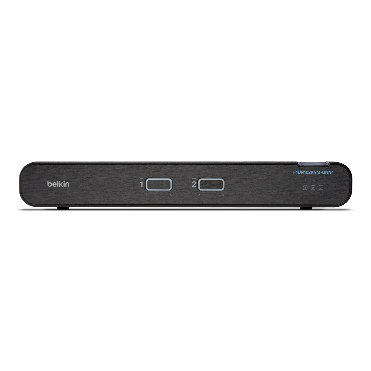 Commutateur KVM 2 ports Belkin F1DLI02U avec câble intégré Type A USB 2 vidéos HD-15 
