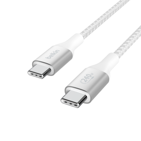 USB-C® to USB-C Cable 240W, Blanco, hi-res