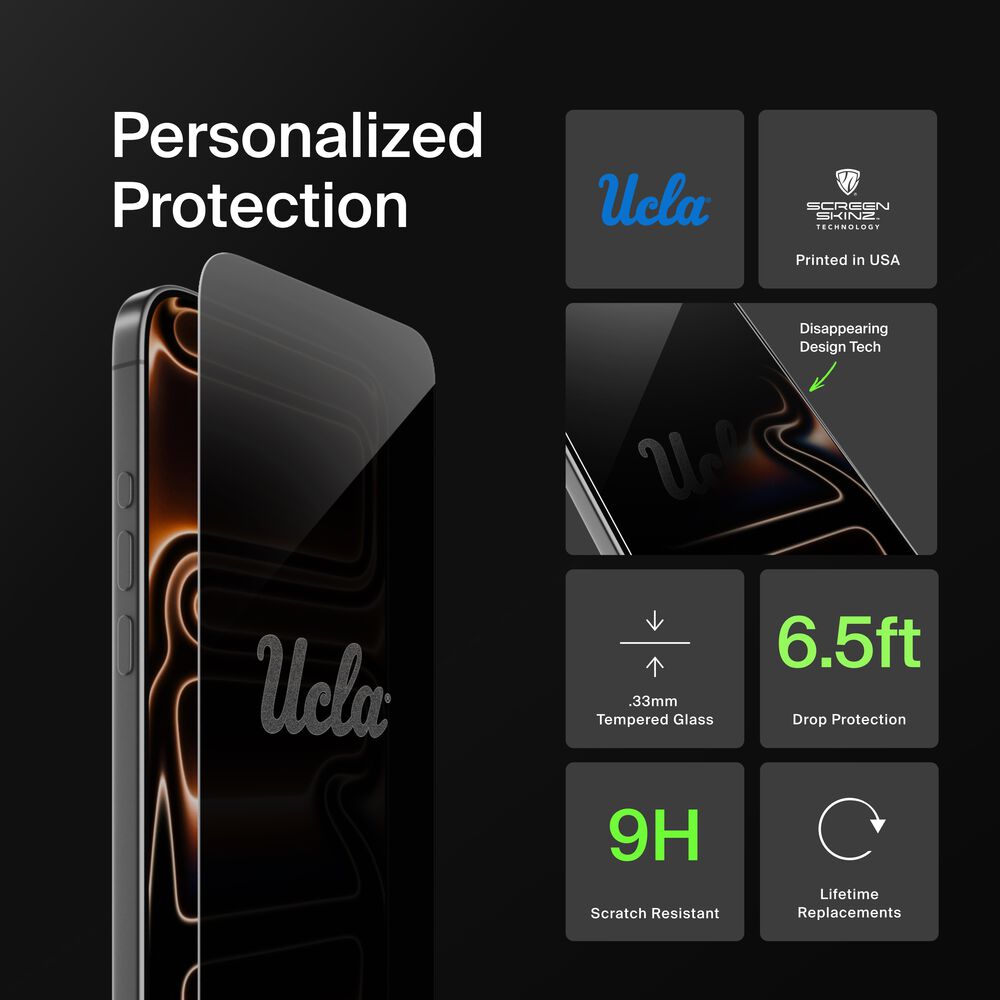 University of California, Los Angeles Custom Glass Screen Protector, , hi-res