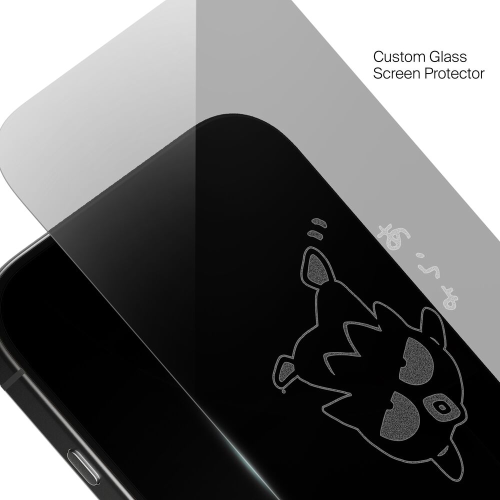 Badtz-Maru Dancing Custom Glass Screen Protector, , hi-res