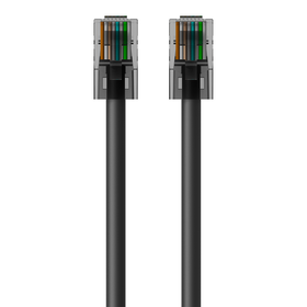 CAT6 Ethernet Patch Cable, RJ45, M/M, Black, hi-res