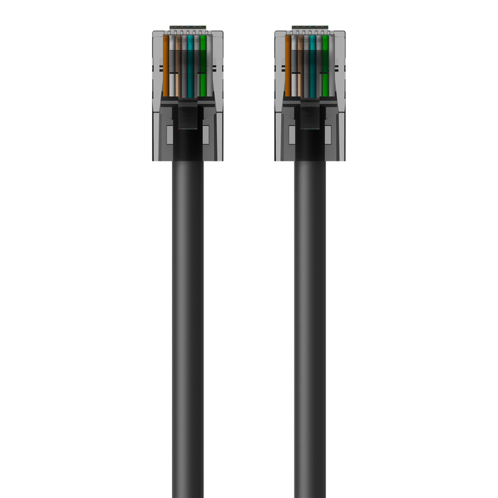 CAT6 Ethernet Patch Cable, RJ45, M/M, Black, hi-res