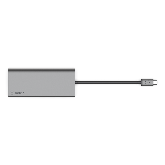 USB-C 多媒体集线器, 太空灰, hi-res