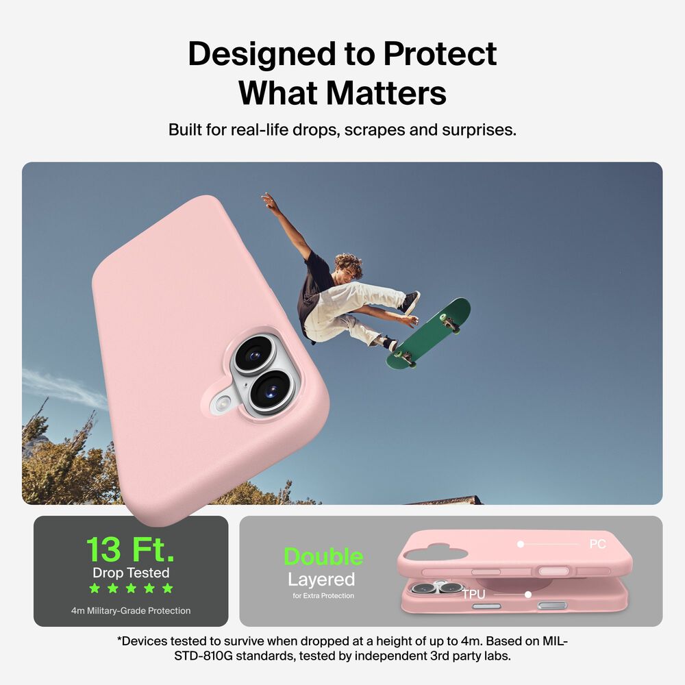 Protect Series Case for iPhone 17, Pink, hi-res