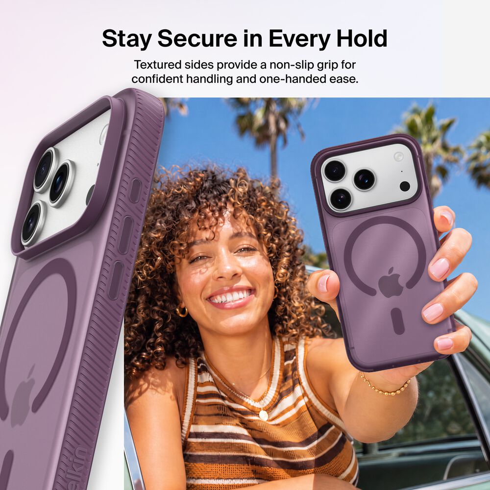 Grip Series Case for iPhone 18 Pro / iPhone 17 Pro, Burgundy, hi-res