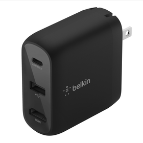 46.5W Power Hub, Black, hi-res