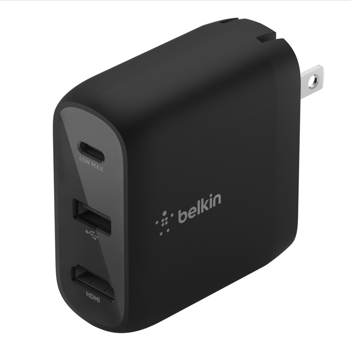46.5W Power Hub, Black, hi-res