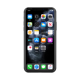 TemperedCurve Screen Protector for iPhone 11 Pro, Black, hi-res