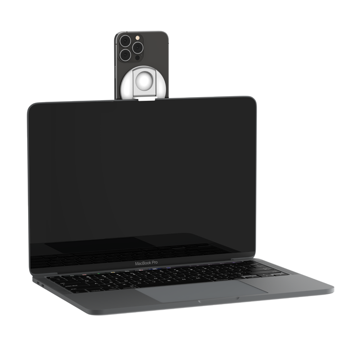 Mac 노트북용 MagSafe 호환 iPhone 거치대, 하얀색, hi-res