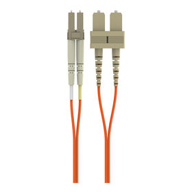 Multimode Duplex Fiber Patch Cable, SC-LC, , hi-res