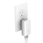 BOOST↑CHARGE™ 30W USB-C PD + USB-A Wall Charger, White, hi-res