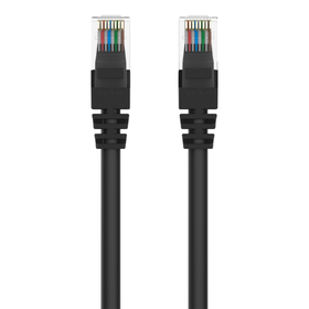 Câble de raccordement Ethernet CAT5e sans emmêlement, RJ45, M/M