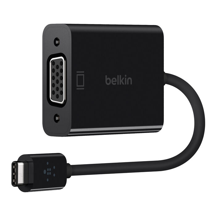 Belkin usb c. Belkin USB-C to VGA Adapter. Адаптер Belkin f2cu038btblk. Адаптер Belkin USB-C Video Adapter, черный (avc003btbk). Belkin Type c HDMI.