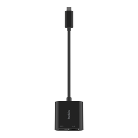 USB-C to Ethernet + Charge Adapter 100W, , hi-res