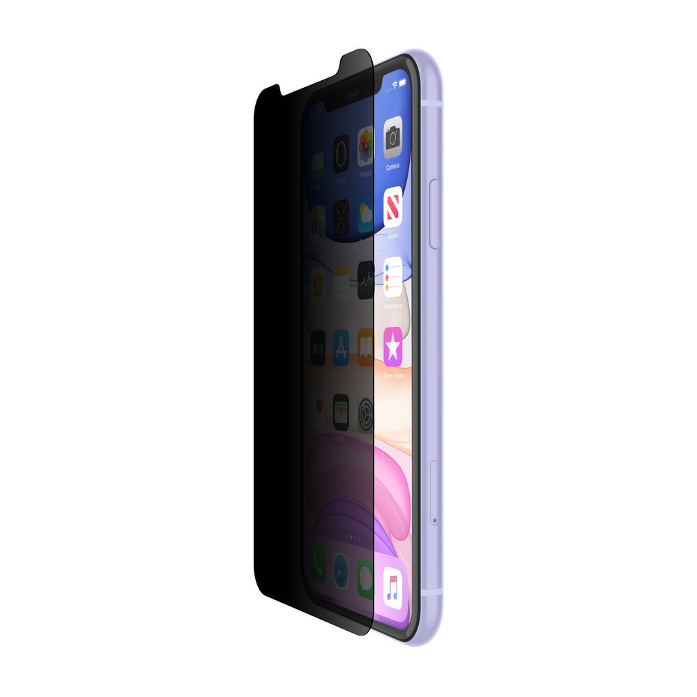Tempered Glass Privacy Screen Protector for iPhone 11 Belkin