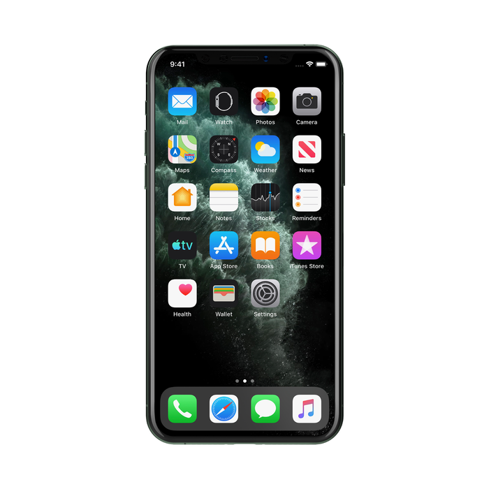 Protection d'écran verre véritable Privacy Apple iPhone X/XS/11 Pro