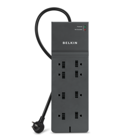 8-Outlet Commercial Surge Protector 8' Cord, , hi-res