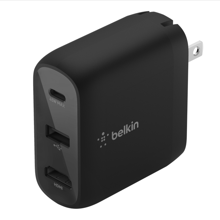 46.5W Power Hub, Black, hi-res